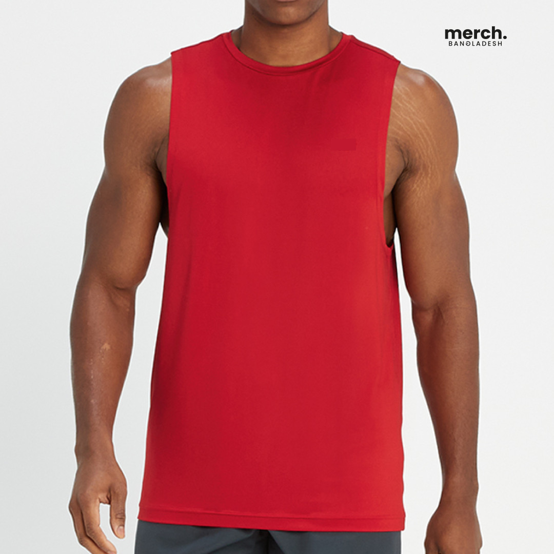 Men's Training Tank Top - RED