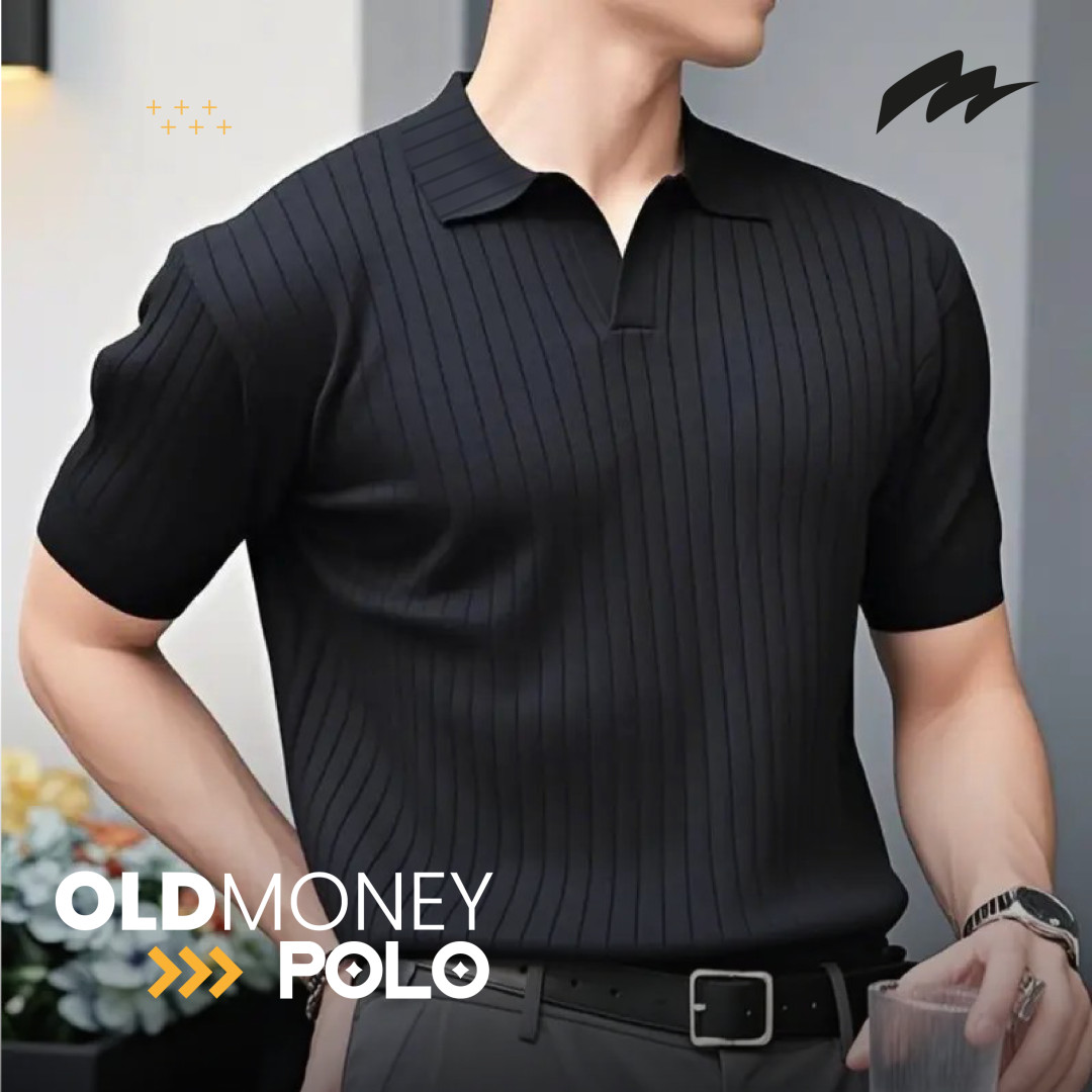 Old Money Polo - Black