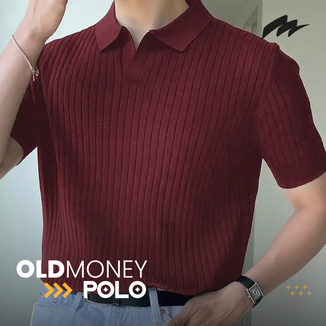 Old Money Polo - Maroon