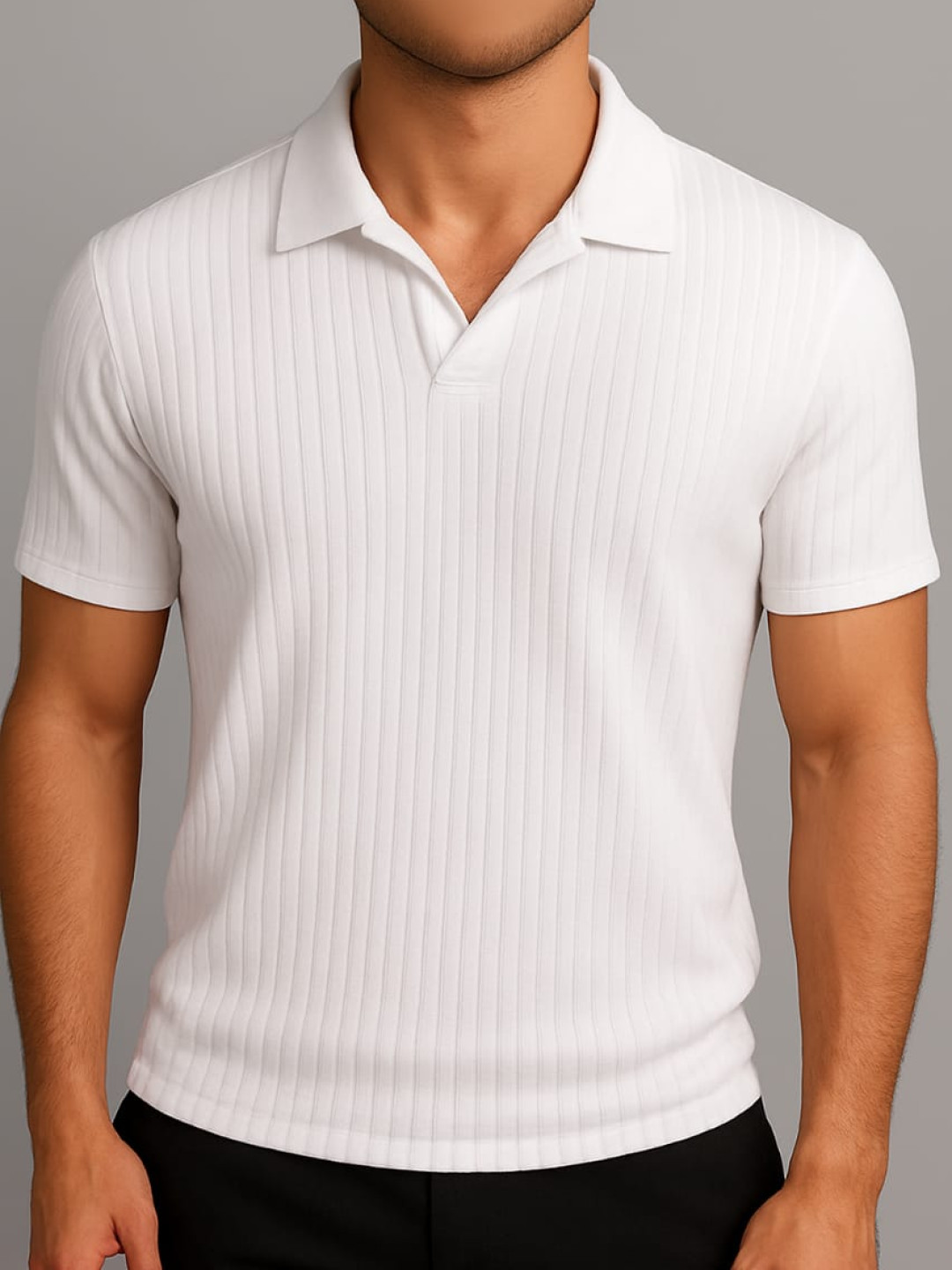 Old Money Polo - White