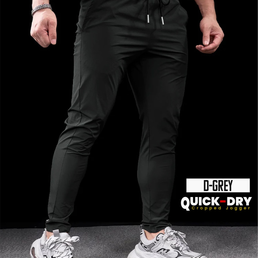 Quick Dry Gym Trouser - BLACK