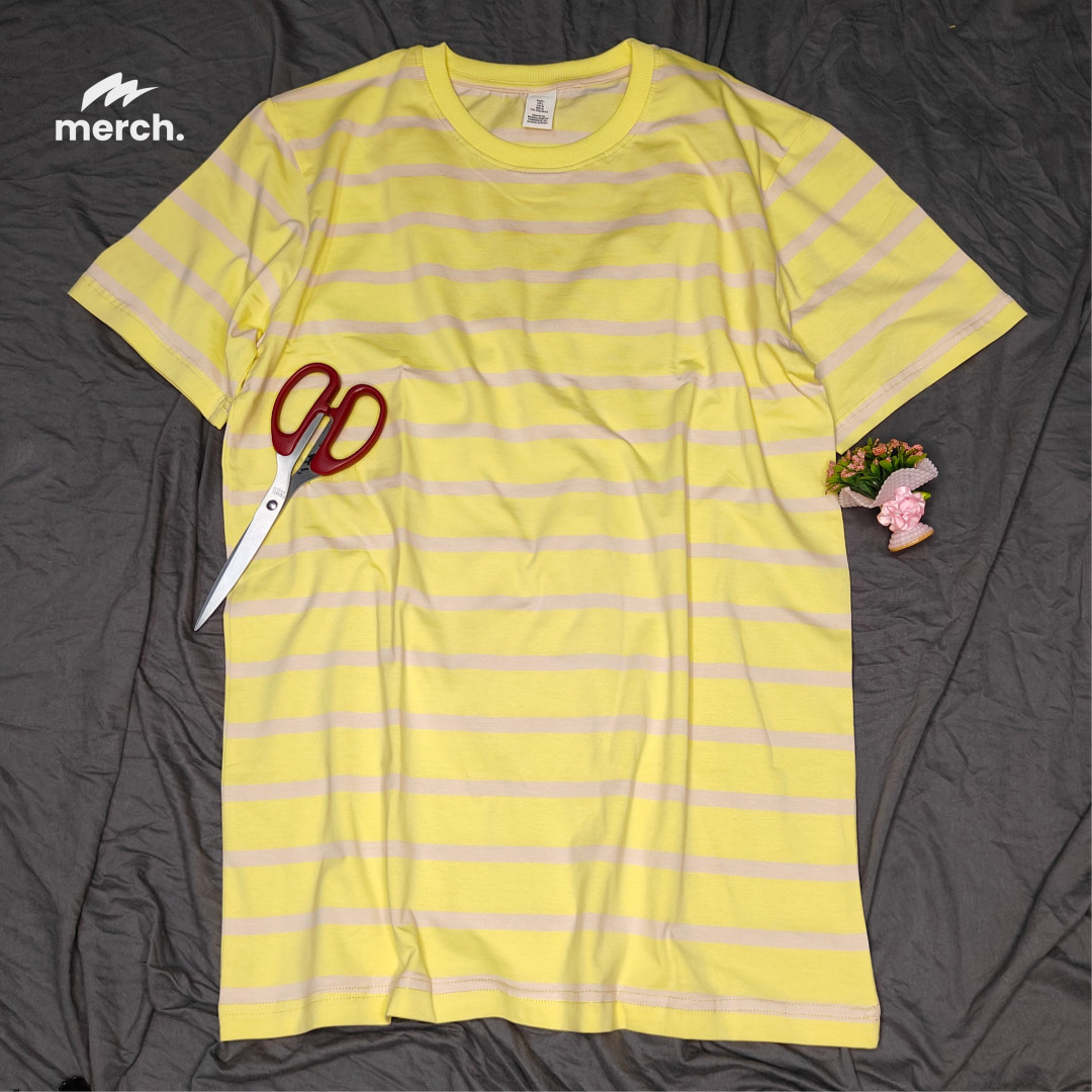 STRIPE T-SHIRT - YELLOW