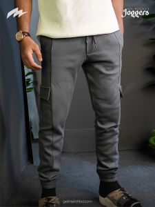 6 Pocket Cargo Jogger - Charcoal