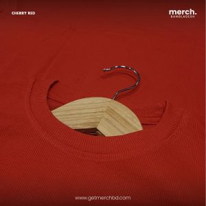 Cherry Red - RIB T-Shirt