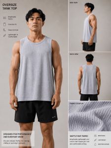 Grey - Oversize Tank Top