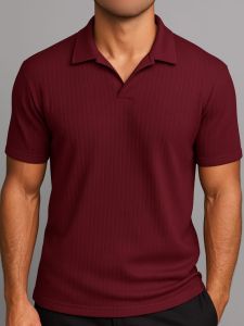 Old Money Polo - Maroon