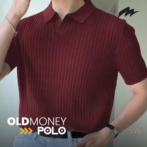 Old Money Polo - Maroon