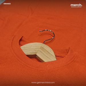 Orange - RIB T-SHIRT
