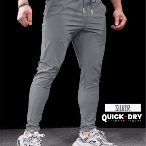 Quick Dry Gym Trouser - SILVER
